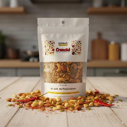 Crunché Roasted Nuts & Seeds – Peri Peri (100g)
