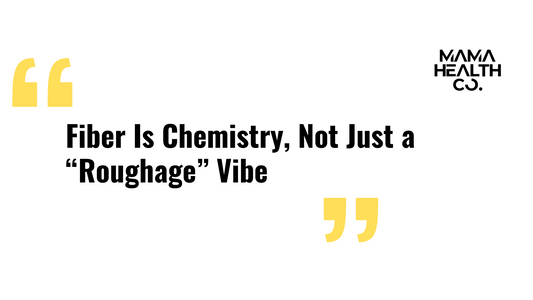 The Truth About Dietary Fiber: Chemistry, Not Just a “Roughage” Vibe