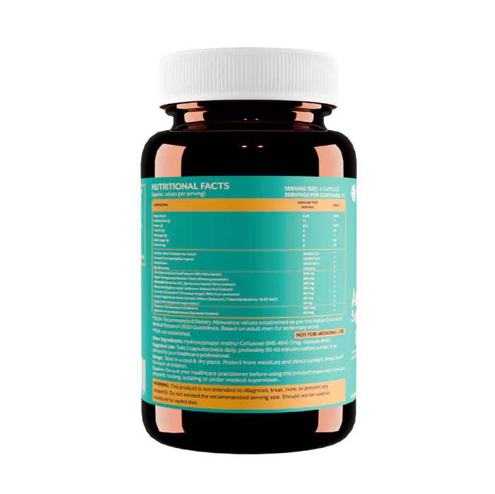 Anti-Fungal Support - Botanical Formula for Candida & Fungal Overgrowth · 120 Capsules