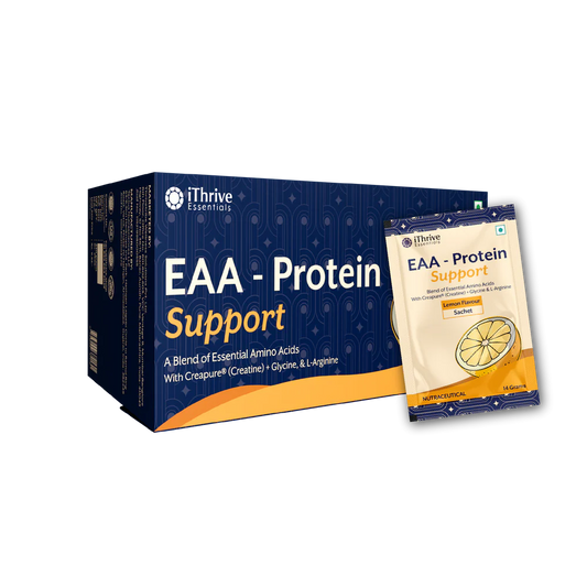 EAA Protein Support | All 9 Essential Amino Acids + Creatine + AAKG | Lemon Flavor
