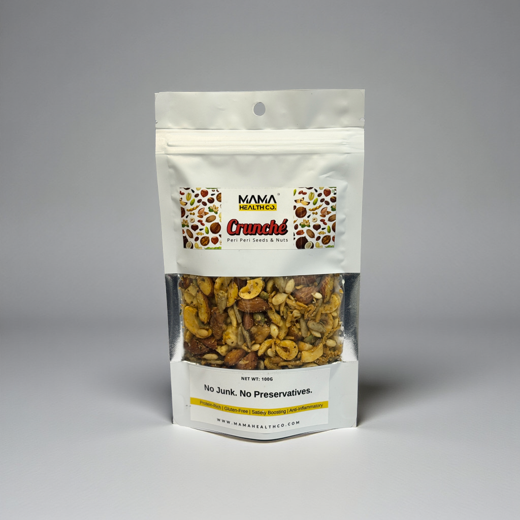 Crunché Roasted Nuts & Seeds – Peri Peri (100g)