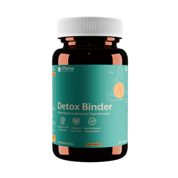 Detox Binder - Three-Layer Toxin Clearance Formula | 60 Capsules
