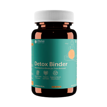 Detox Binder - Three-Layer Toxin Clearance Formula | 60 Capsules