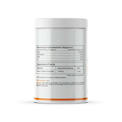 Autoimmunity Care Vitamin C Care (Sodium Ascorbate) Powder, Veg, 150gm