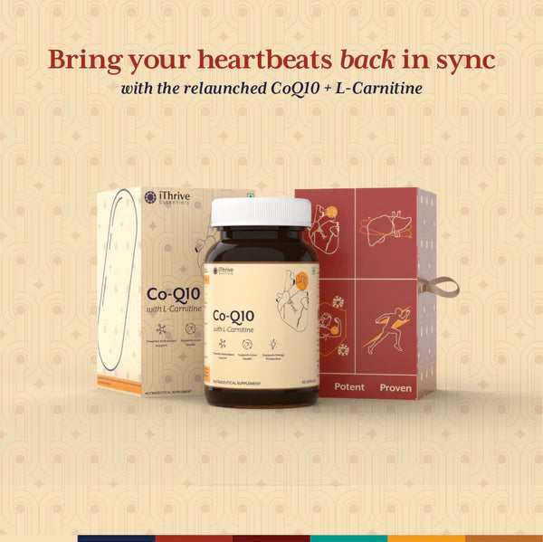 iThrive Essentials CoQ10 with L-Carnitine - 60 Capsules