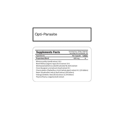 FM Nutrition Opti-Parasite Cleanse, 90 Veg Capsules