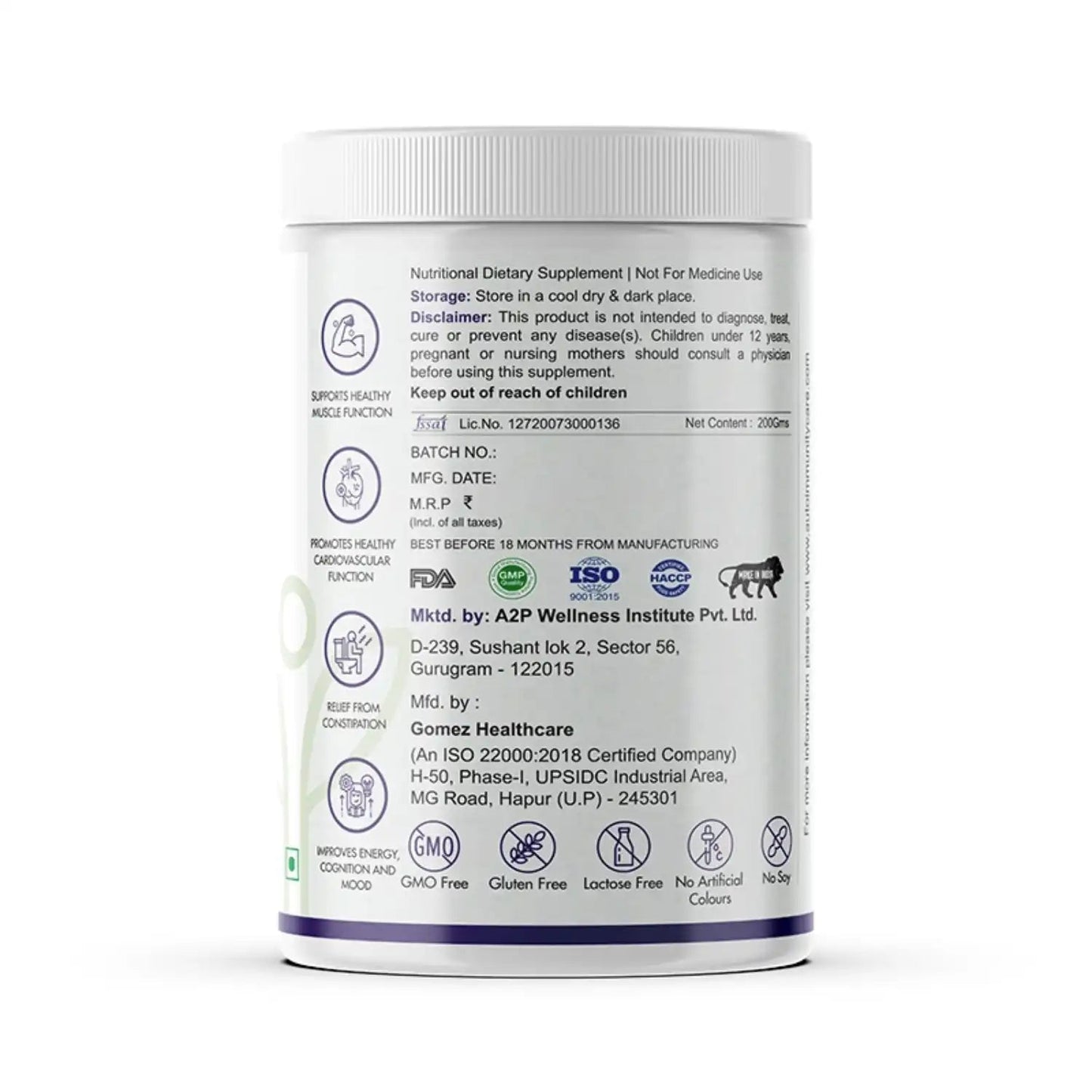 Optimal Magnesium Care, Magnesium Complex, 200gm Powder