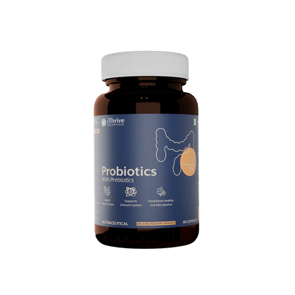 iThrive Probiotics with Prebiotics - 60 Capsules