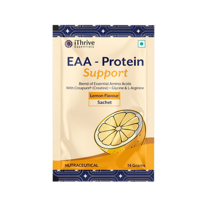 EAA Protein Support | All 9 Essential Amino Acids + Creatine + AAKG | Lemon Flavor