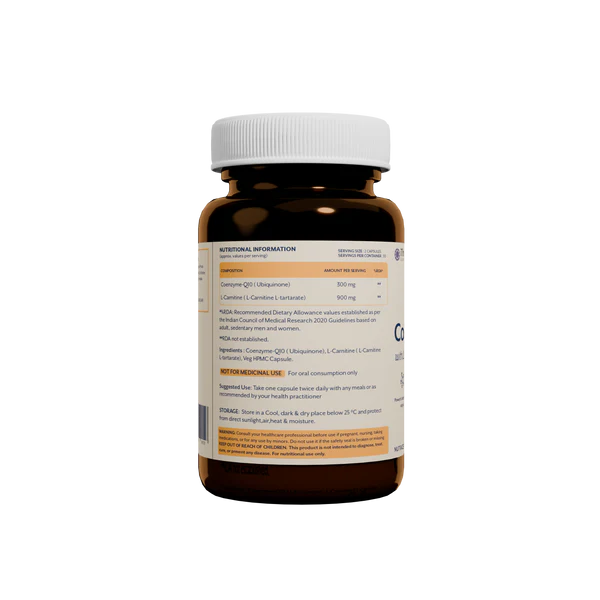iThrive Essentials CoQ10 with L-Carnitine - 60 Capsules