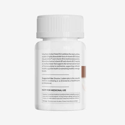 Vitaone Active B12 Folate, 60 Veg Tablets