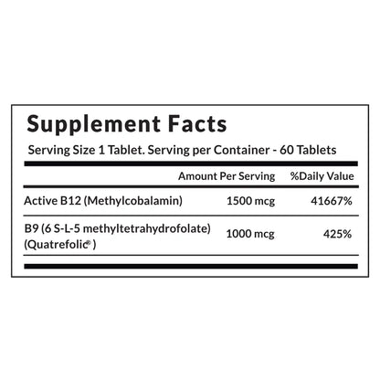 Vitaone Active B12 Folate, 60 Veg Tablets