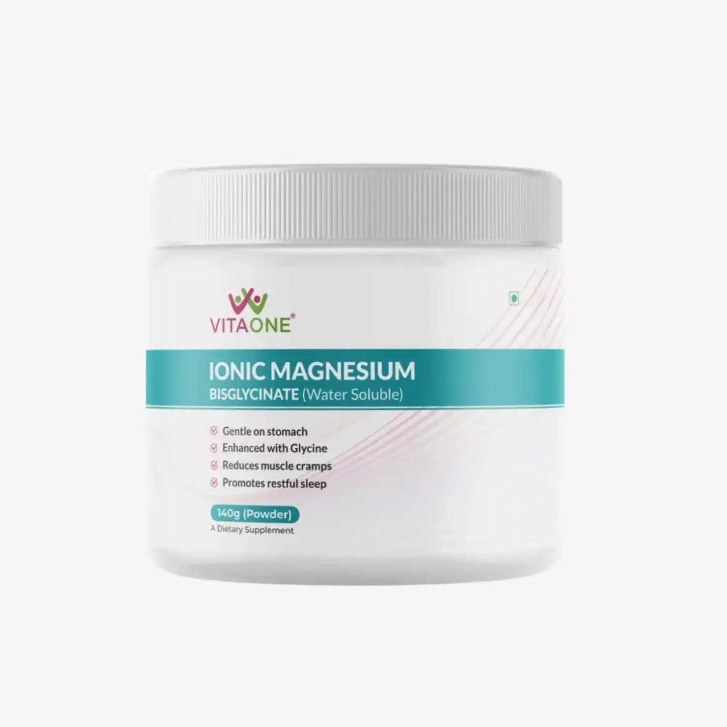 Vitaone Ionic Magnesium Bisglycinate, Veg, 140gm Powder