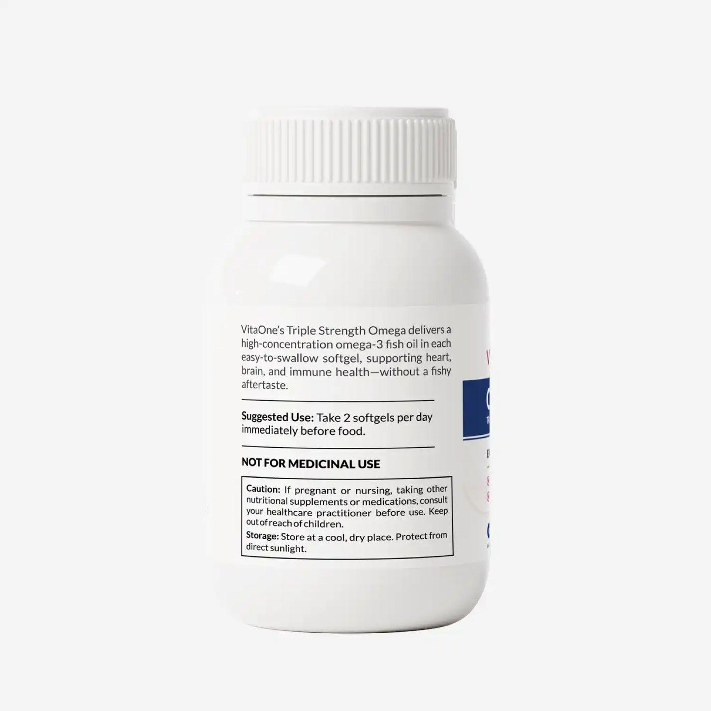 Vitaone Triple Strength Omega 3, 60 Softgels