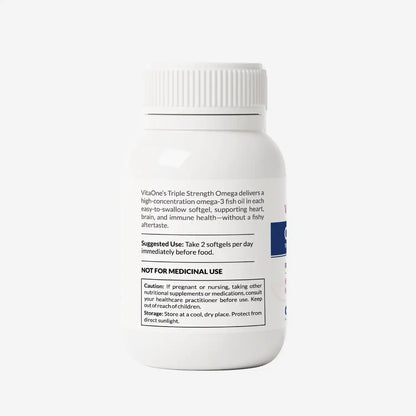 Vitaone Triple Strength Omega 3, 60 Softgels